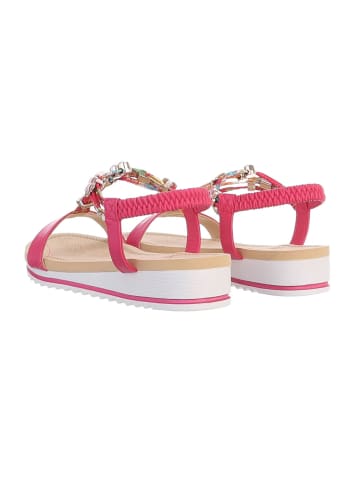 Ital-Design Sandale & Sandalette in Pink