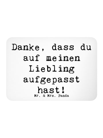 Mr. & Mrs. Panda magnet Spruch Dank an Hundesitter mit Spruch in Weiß