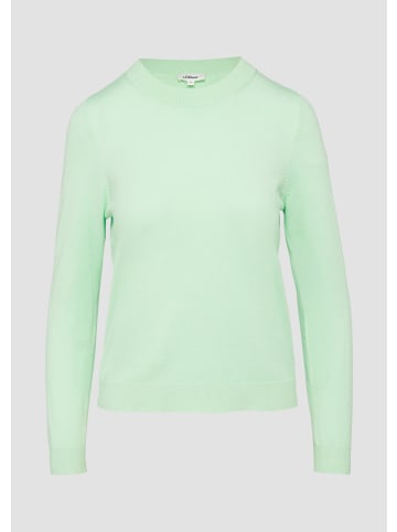 s.Oliver Strickpullover in 6505_minze