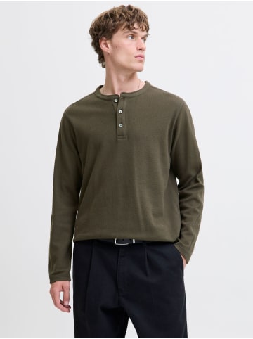 Jack & Jones Langarm-T-Shirt in Black Olive