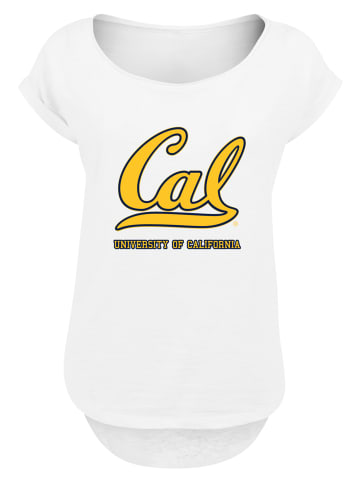 F4NT4STIC Long Cut T-Shirt Berkeley CAL Pocket in weiß