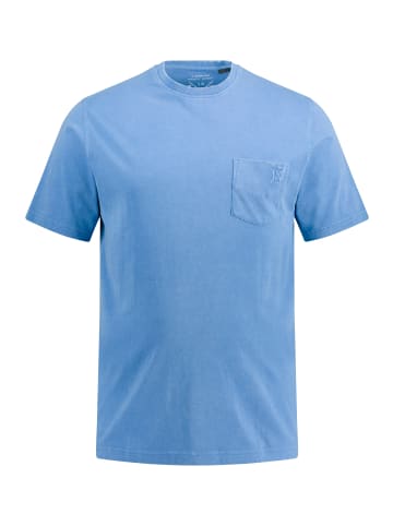 JP1880 Kurzarm T-Shirt in blau violett