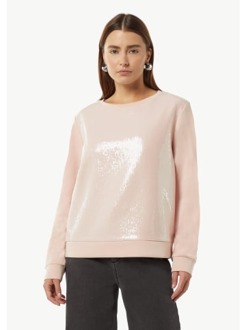 comma Sweatshirt langarm in Pink