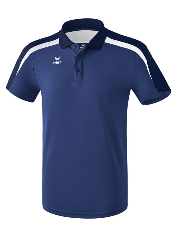 erima Liga 2.0 Poloshirt in new navy/dark navy/weiss