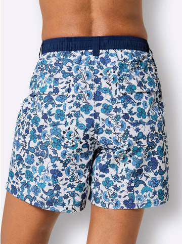 WITT WEIDEN Badeshorts in jeansblau-topas-bedruckt