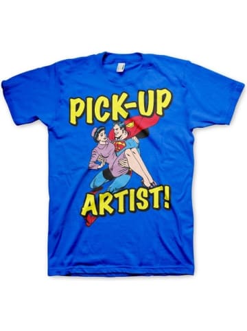 Superman T-Shirt in Blau