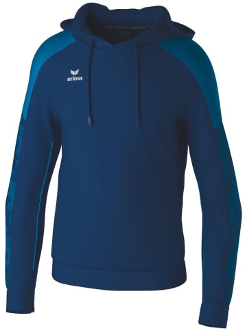 erima Trainingsjacke "Evo Star Kapuzensweat" in Blau