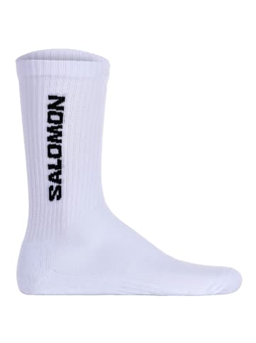 SALOMON Socken 3er Pack in Weiß