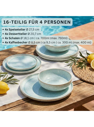 Sänger KOMBISERVICE PAROS - 16 teilig aus Steingut