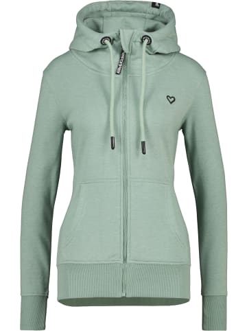 alife and kickin Kapuzensweatjacke YasminAK A in sage leaf melange