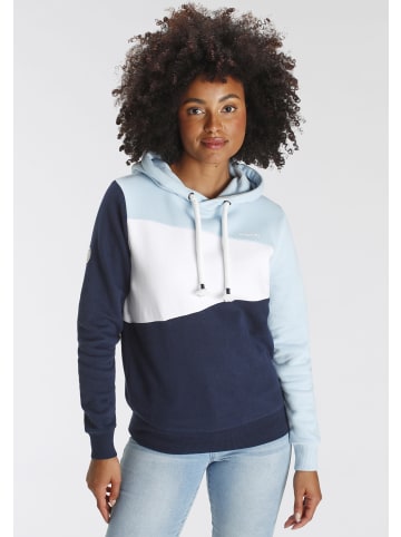 Kangaroos Hoodie in marine-hellblau