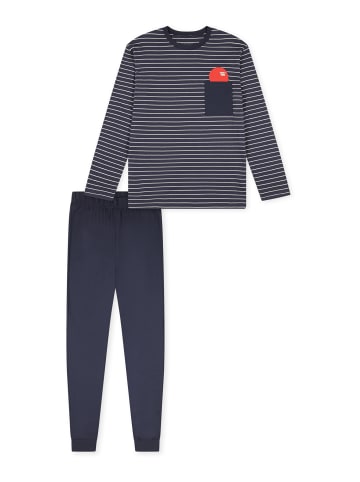 Schiesser Pyjama Nightwear in graphit