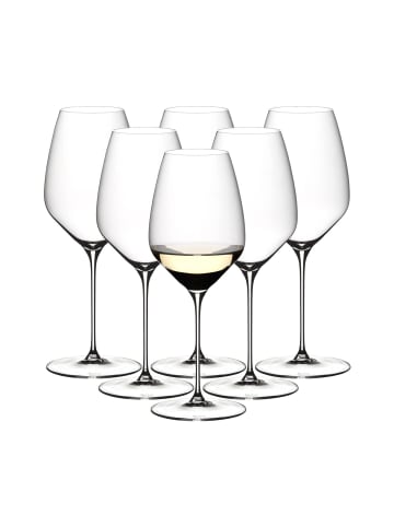 RIEDEL Glas 6er Set Riesling Gläser Veloce 570 ml in transparent