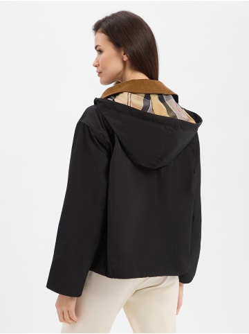 Barbour Jacke Weaver in schwarz cognac - 0001