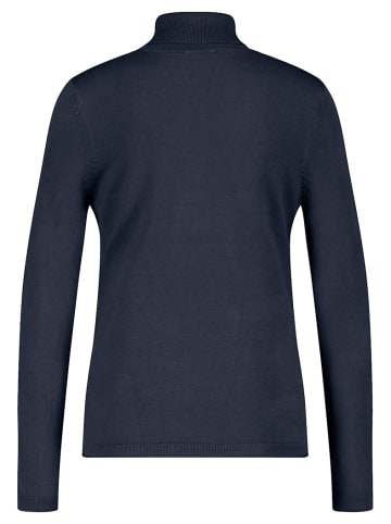 Gerry Weber Rollkragenpullover mit Armschlitzen in Blau