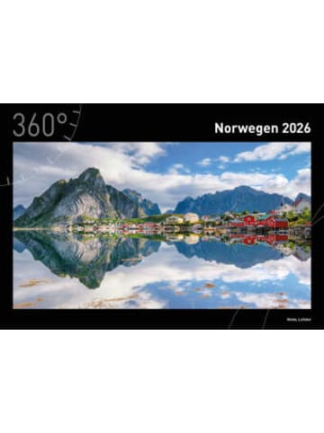 360 grad Kalender - Norwegen Premiumkalender 2026