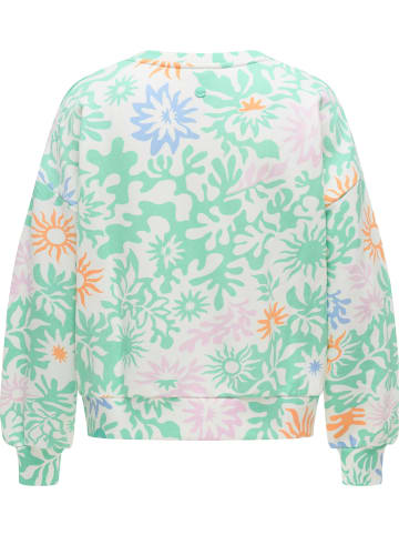 ragwear Sweater Wuss Print in Mint Combo