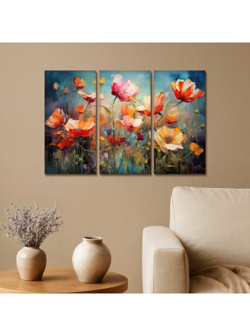 OnlyWow Leinwandbild 3er Set