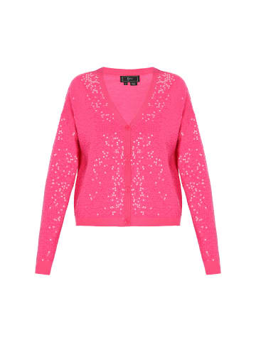 faina Women Cardigan in magenta