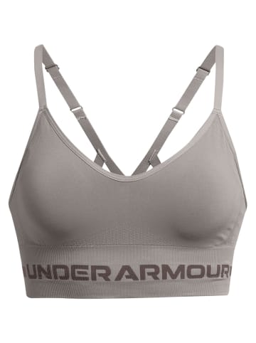 Under Armour Sport-BH in pewter-fresh clay