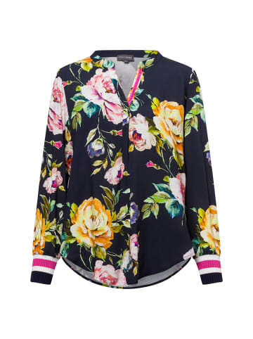 Franco Callegari Blusenshirt in mehrfarbig schwarz - 0030