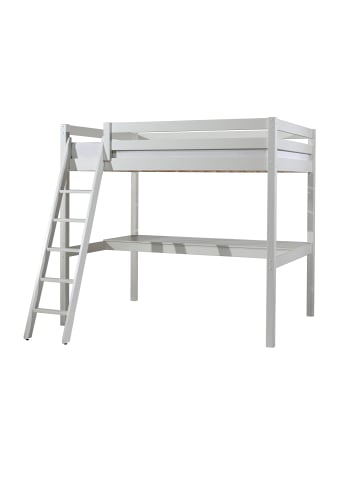 58 aufm Kessel HOCHBETT Karolina 209x190x215 aus Massivholz in Weiß