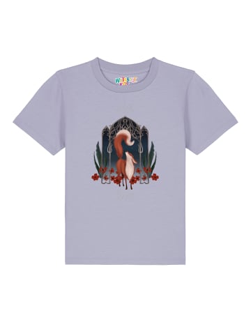 wat? Apparel T-Shirt Der wunderschöne Fuchs in Lavender