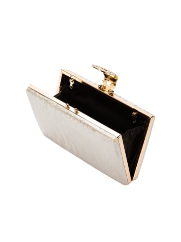 Blonda Women Clutch in Champagne