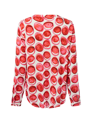 Franco Callegari Bluse in ecru himbeer - 0003