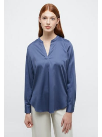Eterna Langarmbluse für Damen in unifarben in uni