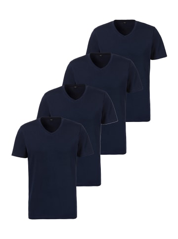 s.Oliver Unterhemd / Shirt Kurzarm Basic in Marine