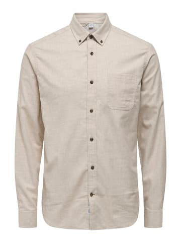ONLY & SONS Hemd in Silver Lining