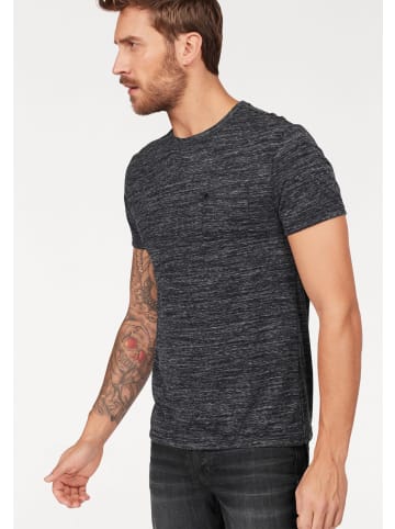 Bruno Banani T-Shirt in schwarz-meliert
