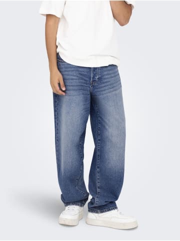 ONLY & SONS Locker geschnitten in Medium Blue Denim