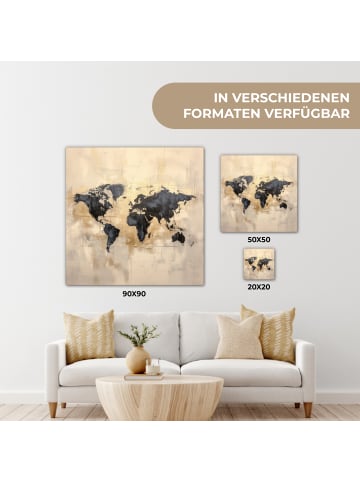 MuchoWow Leinwand Bilder Kupferfarben