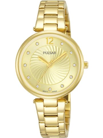 Pulsar Uhr in Gold