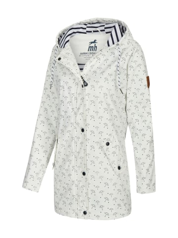 mh michael heinen Friesennerz "Schirm" in weiss-navy