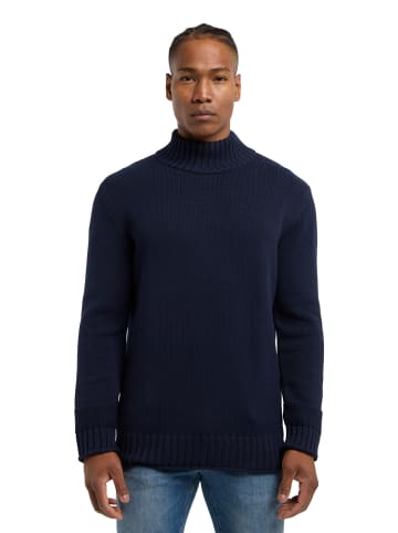Carlo Colucci Strickpullover Doati in Navy