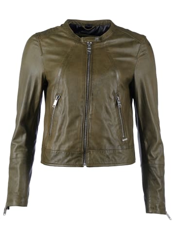 Maze Lederjacke in forest night