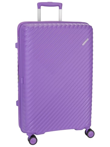 American Tourister Trolley Diablast Spinner 78/29 Exp in Purple Pulse