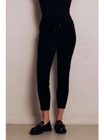 ZHRILL Hosen ZHCHIARA CASUAL SOFT CORD BLACK in BLACK