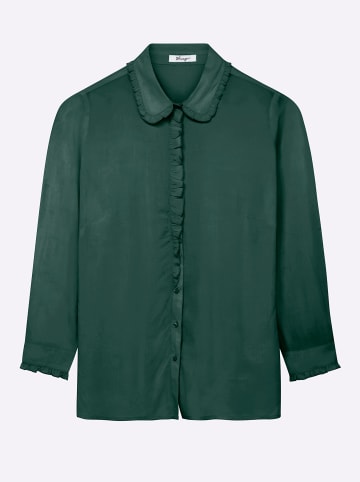 sheego Bluse in moos