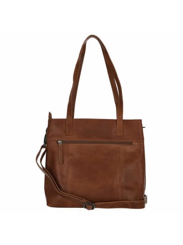 The Chesterfield Brand Nola - Shopper 30 cm (black) in cognac