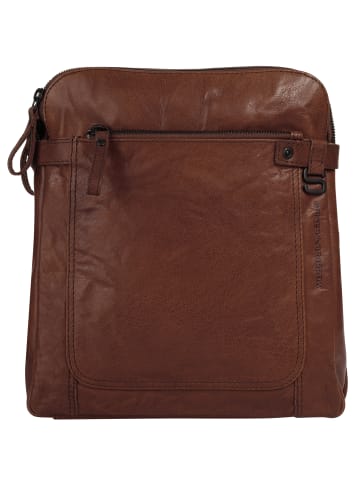 SPIKES & SPARROW Rucksack echt Leder in cognac