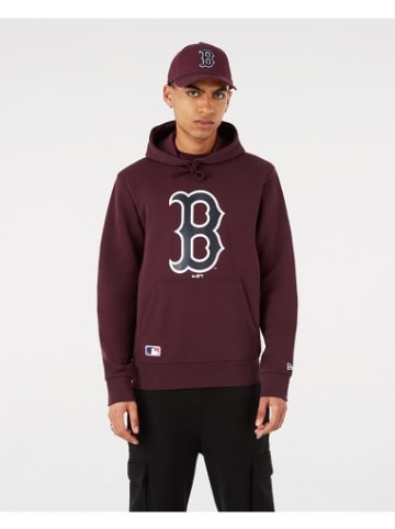 NEW ERA Sweatshirt in Granat