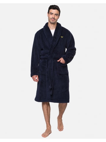Threadbare Bademantel Robert Robe in Navy