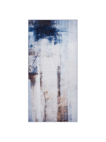 Beliani Kurzflor TRABZON in Bunt/Schwarz/Braun - (W) 80 x (H) 0.5 x (L) 150 cm