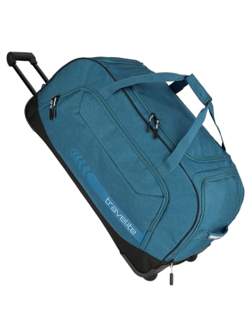 travelite Reisetasche Kick Off Rollenreisetasche XL in Petrol