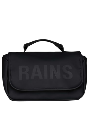 RAINS Texel - Kulturbeutel zum Aufhängen 27 cm (black) in schwarz