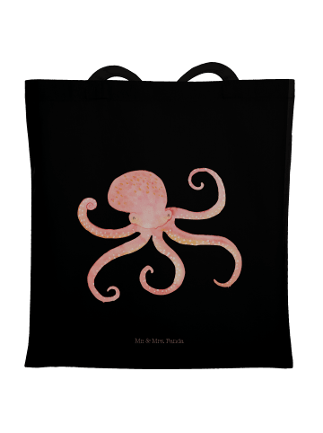 Mr. & Mrs. Panda Tasche Tintenfisch ohne Spruch in Schwarz